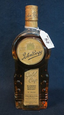 John Begg gold cap blended Scotch whisky,