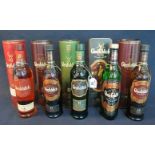 Collection of five Glenfiddich Scotch whiskies all in original presentation boxes to include;