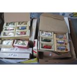 Two boxes of Lledo and other diecast promotional vehicles in original boxes. (2) (B.P. 24% incl.