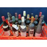 Collection of 15 vintage red and other wines to include; Chateau Gaillard, Beaujolais-villages 1992,