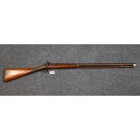 19th Century muzzle loading percussion sporting gun,