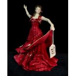 Royal Worcester fine bone china limited edition figurine 'Fandango' limited edition of 2950. (B.P.