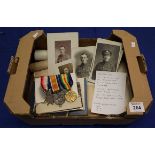 First World War medal trio to include; 14-15 Star, 14-18 War medal, 14-19 Victory medal,