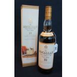 The Macallan single Highland malt Scotch whisky, 10 years old,