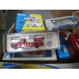 Box of assorted Corgi classics and other Corgi diecast model vehicles,