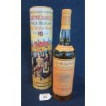 The Glenmorangie 10 years old single Highland malt Scotch whisky, 70cl, 40% volume,