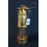 Reproduction E Thomas & Williams Aberdare miner's lamp. (B.P. 24% incl.