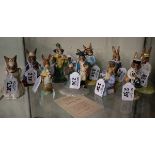 Collection of ten Royal Doulton Bunnykins figurines, various. (10) (B.P. 24% incl.