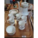 Thirteen piece Royal Standard fine bone china 'Lyndale' tea set. (B.P. 24% incl.