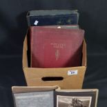Postcards collection in four albums, Great Britain topographicals and various foreign. (B.P.