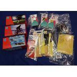 Box of assorted 2012 Olympic memorabilia including; figurines, mini Olympic torches, pin badges etc.