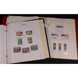 Israel u/m mint collection in KA-BE printed album, 1970-1983, plus Suriname, 1961 - 1975,