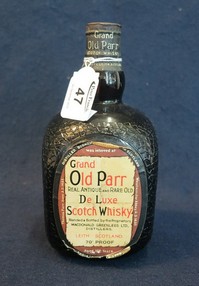 Grand Old Parr 'real antique and rare old deluxe' Scotch whisky,