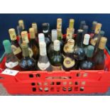 Collection of approx 30 vintage and other white wines to include; La Flora Blanche dry Bordeaux,