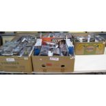 Five boxes of James Bond 007 car collections diecast vehicles in original perspex cases with the