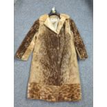 Vintage faux fur leopard print coat by Rich Moller Pedesen, Svendborg, Denmark. (B.P. 24% incl.