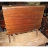 Edwardian mahogany Sutherland table. (B.P. 24% incl.