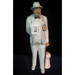 Royal Doulton HN3057 'Sir Winston Churchill' figurine modelled by Adrian Hughes. (B.P. 24% incl.