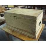 19th Century pine trunk. (B.P. 24% incl.