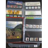 Great Britain collection of presentation packs, stamps on cards,