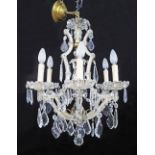 Lead crystal chandelier