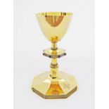 Sterling Silver gilt Christening cup / Altar Chalice