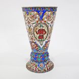 Russian Silver and Cloisonné Enamel Beaker