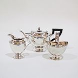 A Dutch silver tea set