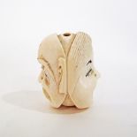 Japanese carved ivory netsuke