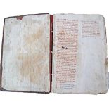A c17th century Greek ecclesiastical / liturgical book with sermons, probably by Nikolaos Saros,