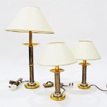 French "Le Dauphin" table lamps