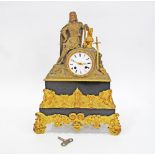 French Empire Medaille D' Or, Japy Freres mantel clock