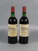 Konvolut Rotwein Chateau St. Georges1975, 2 Flaschen Rotwein, Chateau St. Georges, sce. Petrus