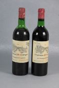 Konvolut Rotwein Chateau St. Georges1975, 2 Flaschen Rotwein, Chateau St. Georges, sce. Petrus