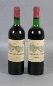 Konvolut Rotwein Chateau St. Georges1975, 2 Flaschen Rotwein, Chateau St. Georges, sce. Petrus