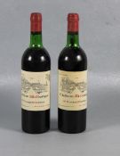 Konvolut Rotwein Chateau St. Georges1975, 2 Flaschen Rotwein, Chateau St. Georges, sce. Petrus