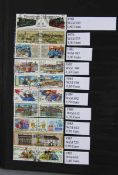 Konvolut BriefmarkenDeutsches Reich und DDR, ca. 337 DDR-Briefmarken Zusammendrucke, ca. 68