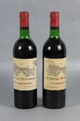 Konvolut Rotwein Chateau St. Georges1975, 2 Flaschen Rotwein, Chateau St. Georges, sce. Petrus