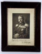 Kupfertiefdruck Hindendurg1914, Kupfertierfdruck Bildnis General-Feldmarschall v. Hindenburg, von