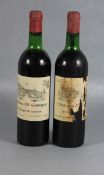 Konvolut Rotwein Chateau St. Georges1975, 2 Flaschen Rotwein, Chateau St. Georges, sce. Petrus