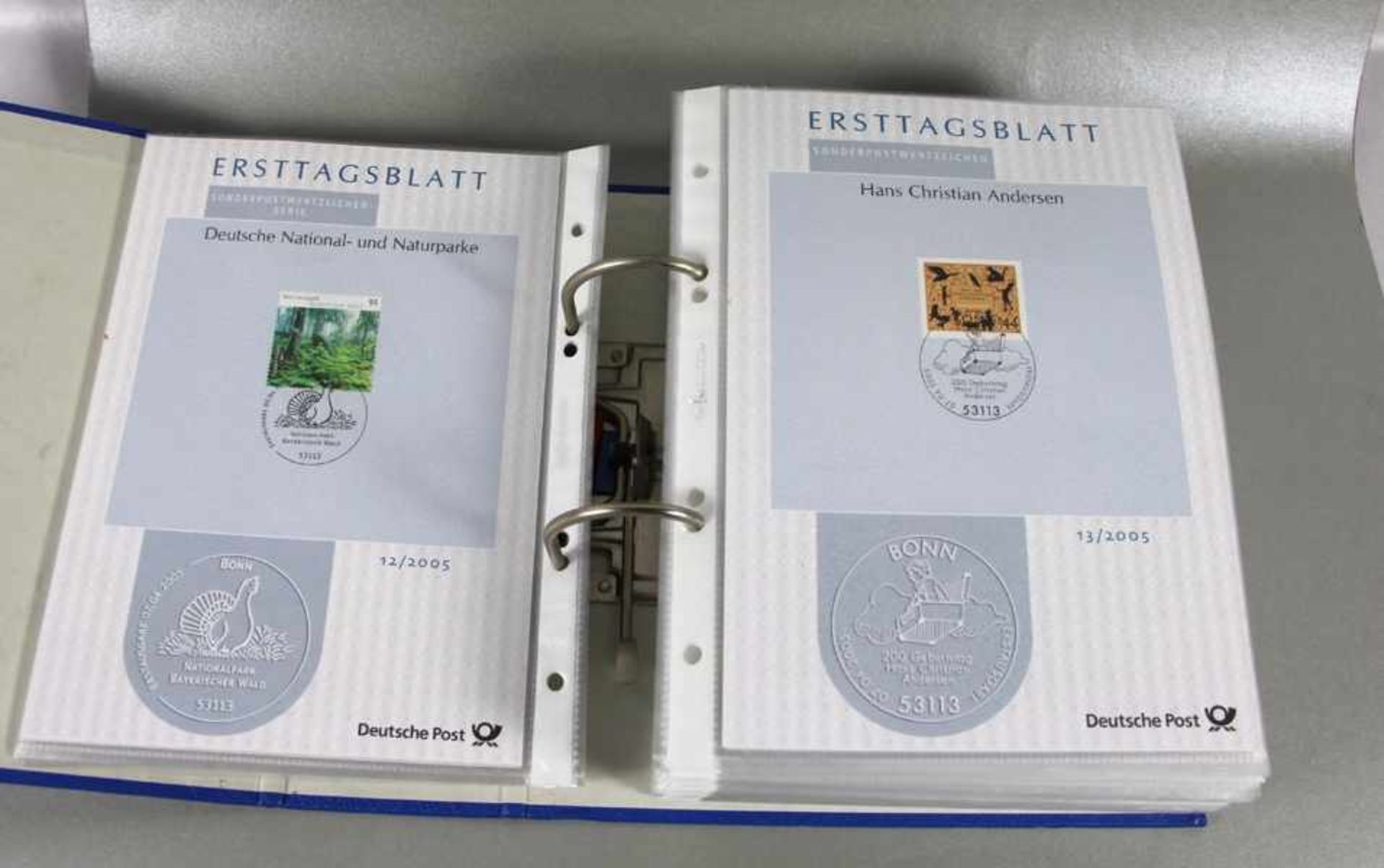 Satz Ersttagsblätterca. 165 Stk. Ersttagsblätter, 2002 Blatt 1-49, 2003 Blatt 1-45, 2004 Blatt 1-