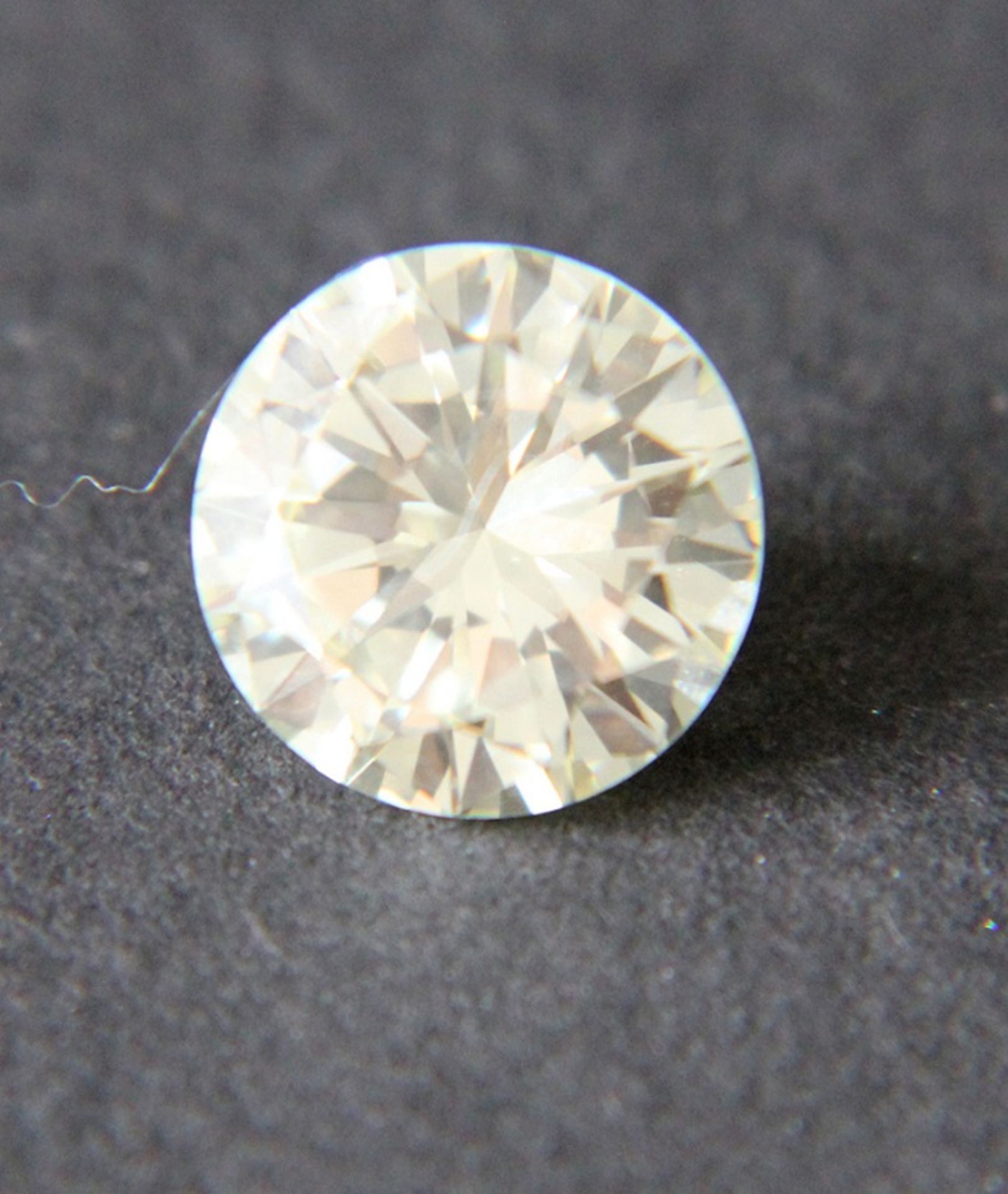 exklusiver Brillantgroßer und exklusiver Diamant-Brillant mit 4,701 Karat, Reinheit VVS I, Farbe