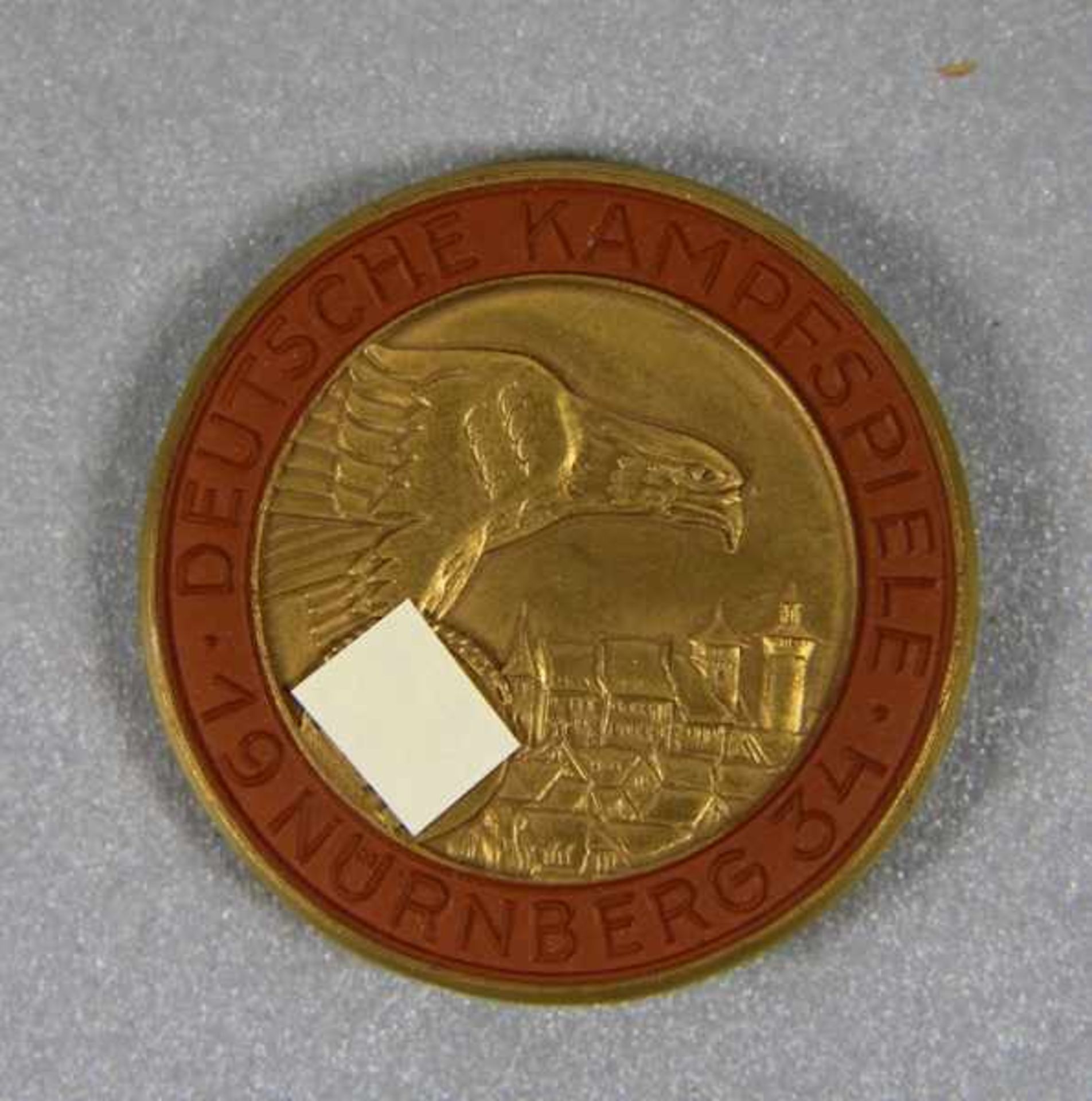 Medaille Deutsche KampfspieleHutschenreuther, Böttger-Steinzeug, Medaille Deutsche Kampfspiele, dat.