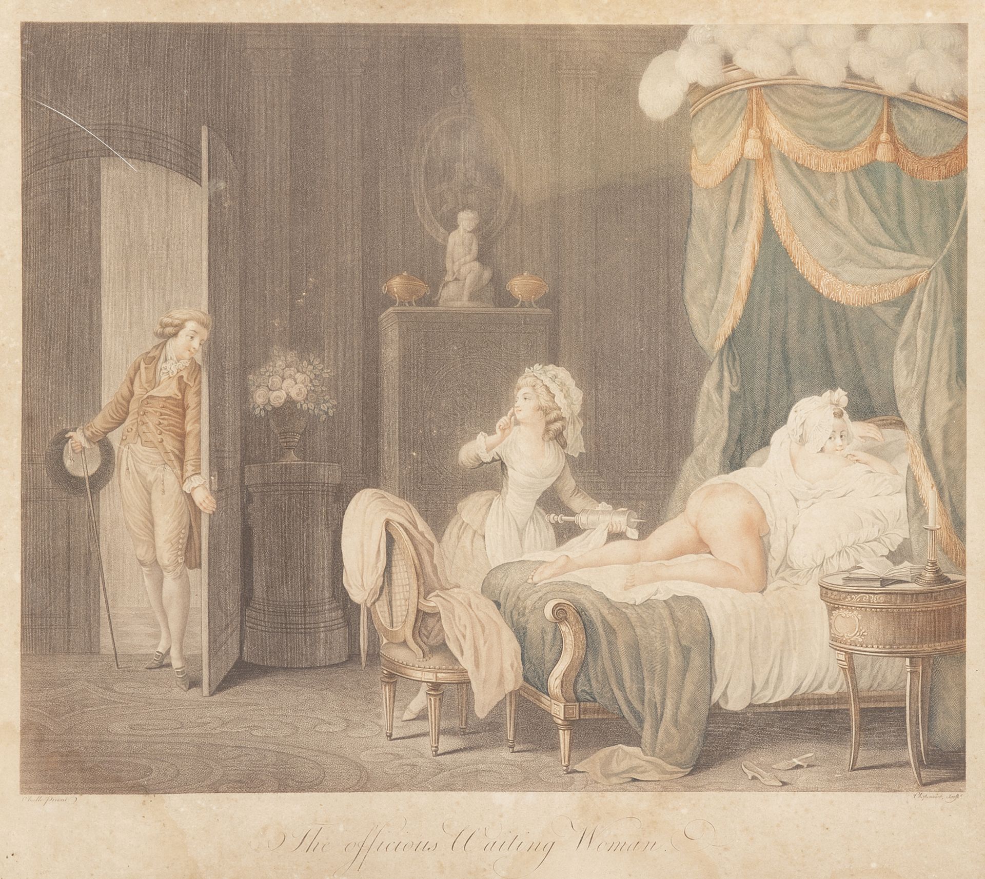 Alexandre CHAPONNIER d’après Charles-Michel-Ange CHALLE (1718-1778). « The of [...]
