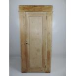 Stripped Pine Cupboard - 29" W x 18" D x 61" H