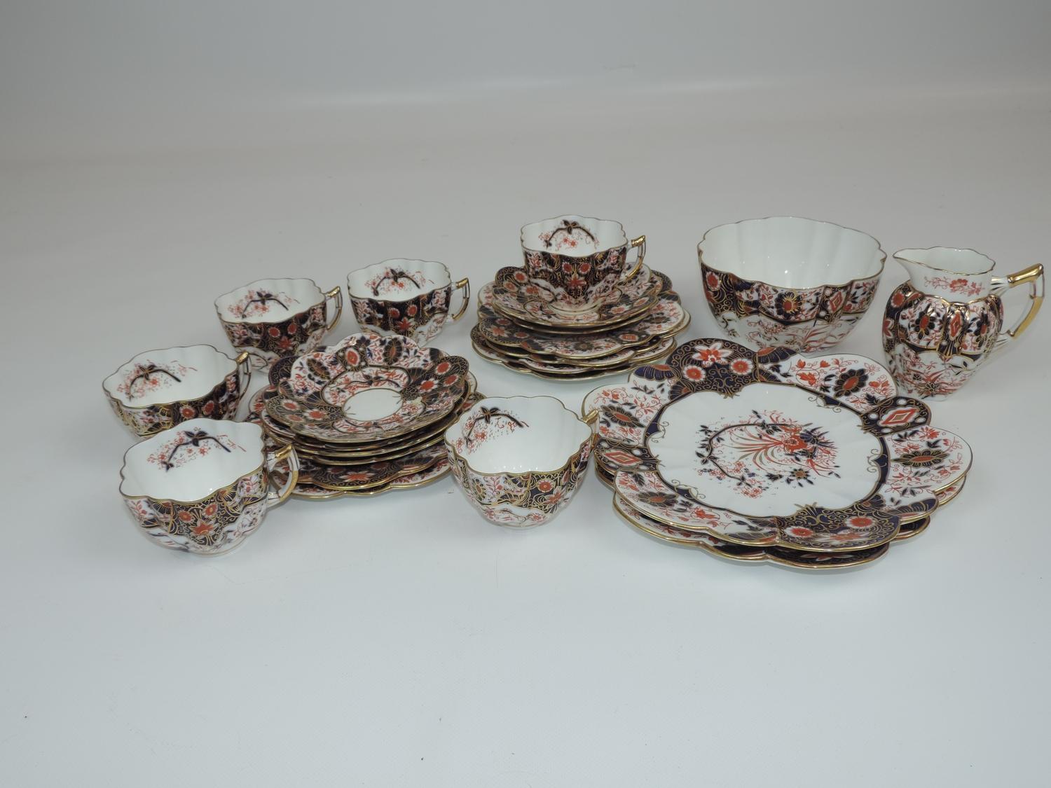 Imari Part Tea Set