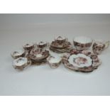 Imari Part Tea Set