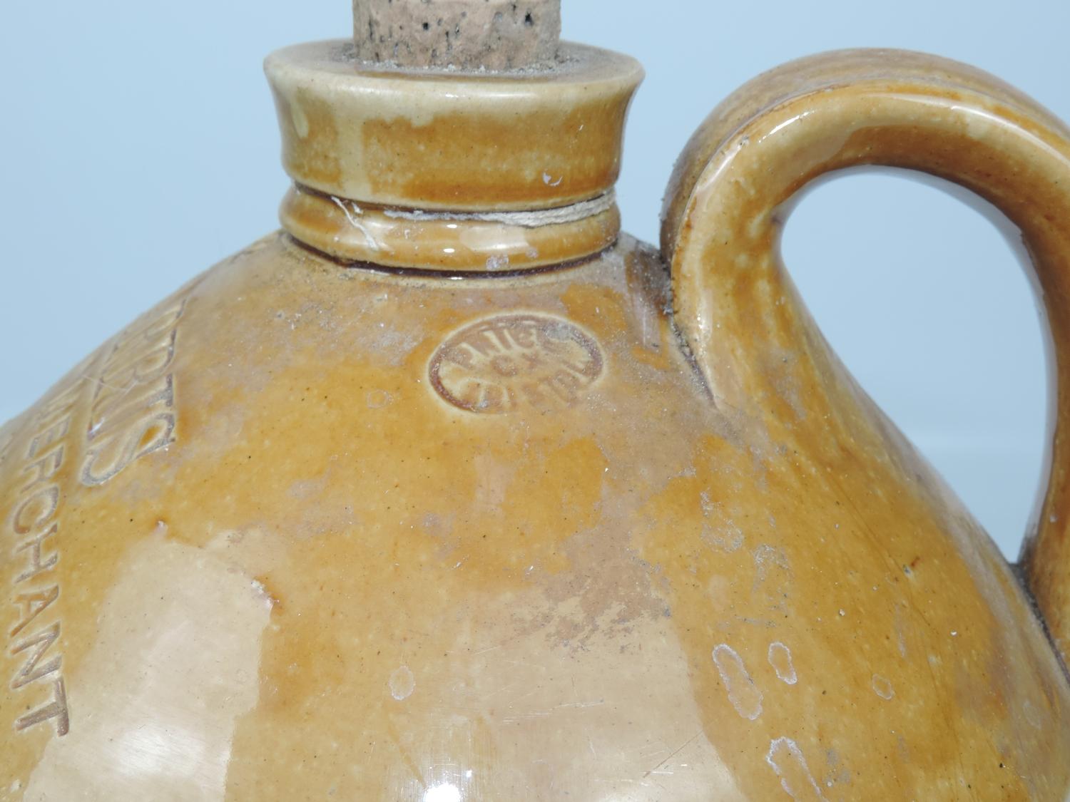 Stoneware Flagon - J.B Harris Honiton - Image 4 of 4