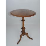 Walnut Pedestal Table