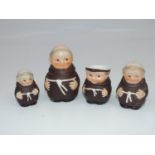 West German Monk Cruet Set